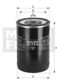 WK8215 Фильтр топливный Mann filter - фото 12874