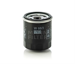 W68/3 Фильтр масляный Mann filter - фото 4564