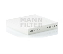 CU1835 Салонный фильтр Mann filter - фото 6952