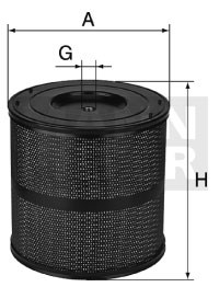 H31967/20 Фильтр EDM Mann filter - фото 7796