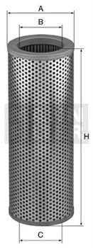 HD1057 Масляный фильтр высокого давления Mann filter - фото 7902