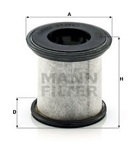 LC10001X Сменный элемент для системы вентиляции картерных газов Provent Mann filter - фото 9025