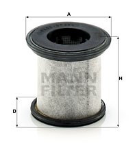 LC16001X Сменный элемент для системы вентиляции картерных газов Provent Mann filter - фото 9032