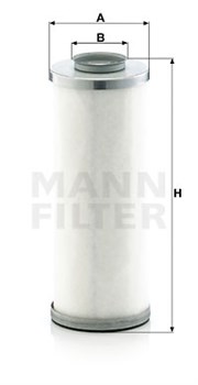 LE10010 Воздушно-масляный сепаратор Mann filter - фото 9054