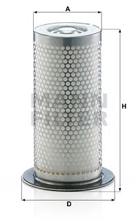LE11011 Воздушно-масляный сепаратор Mann filter - фото 9064