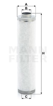 LE12002 Воздушно-масляный сепаратор Mann filter - фото 9066