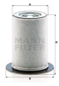 LE15002 Воздушно-масляный сепаратор Mann filter - фото 9086