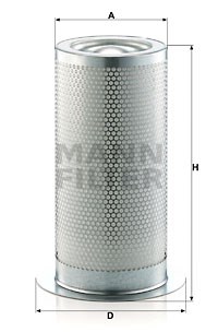 LE16008 Воздушно-масляный сепаратор Mann filter - фото 9090