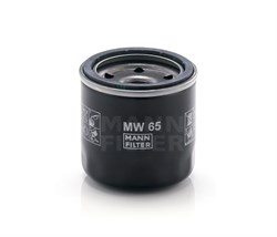 MW65 Фильтр масляный Mann filter для мотоциклов Mann filter - фото 9299