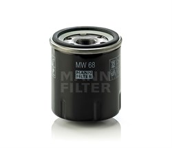 MW68 Фильтр масляный Mann filter для мотоциклов Mann filter - фото 9300