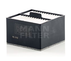 PU910 Фильтр топливный безметаллический Mann filter - фото 9469