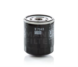 W7043 Фильтр масляный Mann filter - фото 9648