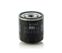 W714/3 Фильтр масляный Mann filter - фото 9693