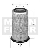 C19280 Воздушный фильтр Mann filter