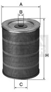 H341158/20 Масляный фильтр Mann filter