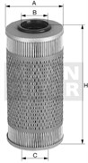H43/2 Масляный фильтр Mann filter