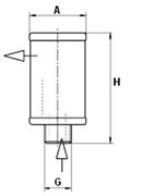 LE1006 Воздушно-масляный сепаратор Mann filter