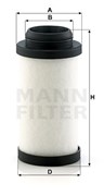 LE4014 Воздушно-масляный сепаратор Mann filter