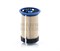 PU8015 Фильтр топливный безметаллический Mann filter - фото 9442