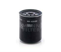 WP920/80 Фильтр масляный с основным и вторичным потоком масла Mann filter WP92080