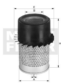 C14166/1 Воздушный фильтр Mann filter C141661