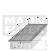CUK3038 Салонный фильтр с активированным углем Mann filter CUK3038