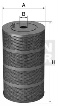 H311680/1KIT Масляный фильтр Mann filter H3116801KIT