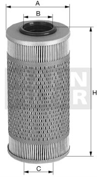 H43/2 Масляный фильтр Mann filter H432