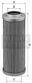 HD624 Масляный фильтр высокого давления Mann filter HD624