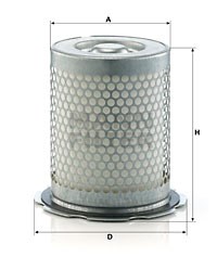 LE11002X Воздушно-масляный сепаратор Mann filter LE11002X