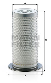 LE66002X Воздушно-масляный сепаратор Mann filter LE66002X