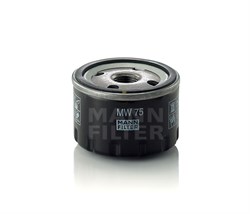 MW75 Фильтр масляный Mann filter для мотоциклов Mann filter MW75