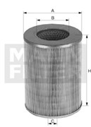 C15124/3 Воздушный фильтр Mann filter C151243
