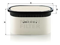 CP24420 Воздушный фильтр Mann filter COMPACPLUS Mann filter CP24420