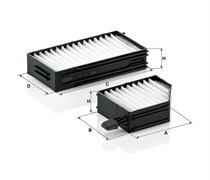 CU21002-2 Салонный фильтр Mann filter CU210022