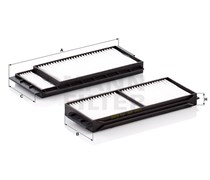 CU22001-2 Салонный фильтр Mann filter CU220012