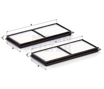 CU23001-2 Салонный фильтр Mann filter CU230012