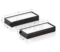 CU2542-2 Салонный фильтр Mann filter CU25422