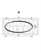 DI118-02 Уплотнение для фильтра Mann filter DI11802