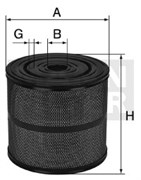 H341070/40 Фильтр EDM Mann filter H34107040