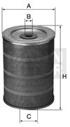 H341158/20 Масляный фильтр Mann filter H34115820