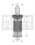 HD1053 Масляный фильтр высокого давления Mann filter HD1053
