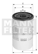 LB13145/8 Фильтр маслоуловитель Mann filter LB131458