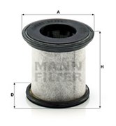 LC10001X Сменный элемент для системы вентиляции картерных газов Provent Mann filter LC10001X