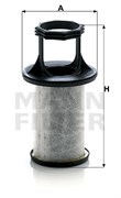 LC5005X Сменный элемент для системы вентиляции картерных газов PROVENT200 Mann filter LC5005X