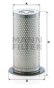 LE31001X Воздушно-масляный сепаратор Mann filter LE31001X