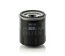 MW68 Фильтр масляный Mann filter для мотоциклов Mann filter MW68