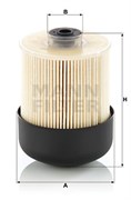 PU9009ZKIT Фильтр топливный безметаллический Mann filter PU9009ZKIT