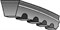 Ремень клиновой A143 3632Li / 3662Lw Roulunds A1433632Li/3662LwR